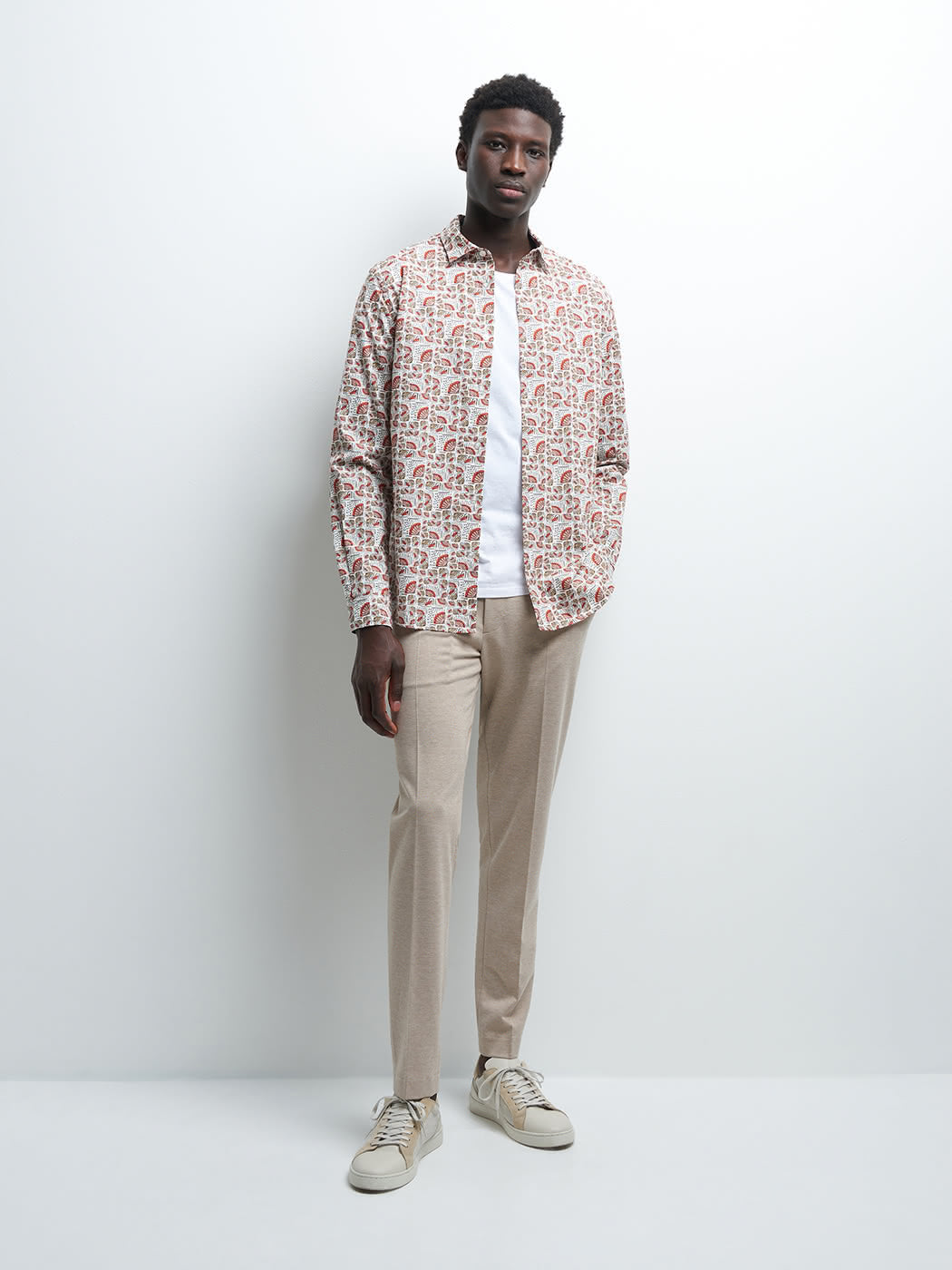 Chemise slim géométrique - DEVRED 1902