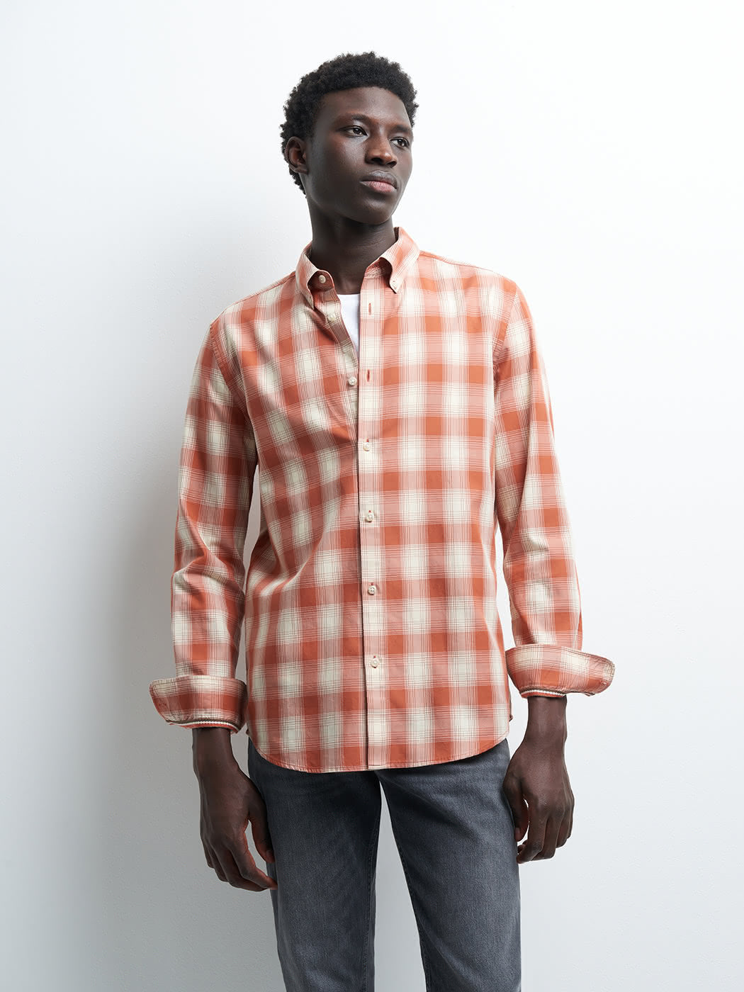 Chemise slim à carreaux - DEVRED 1902
