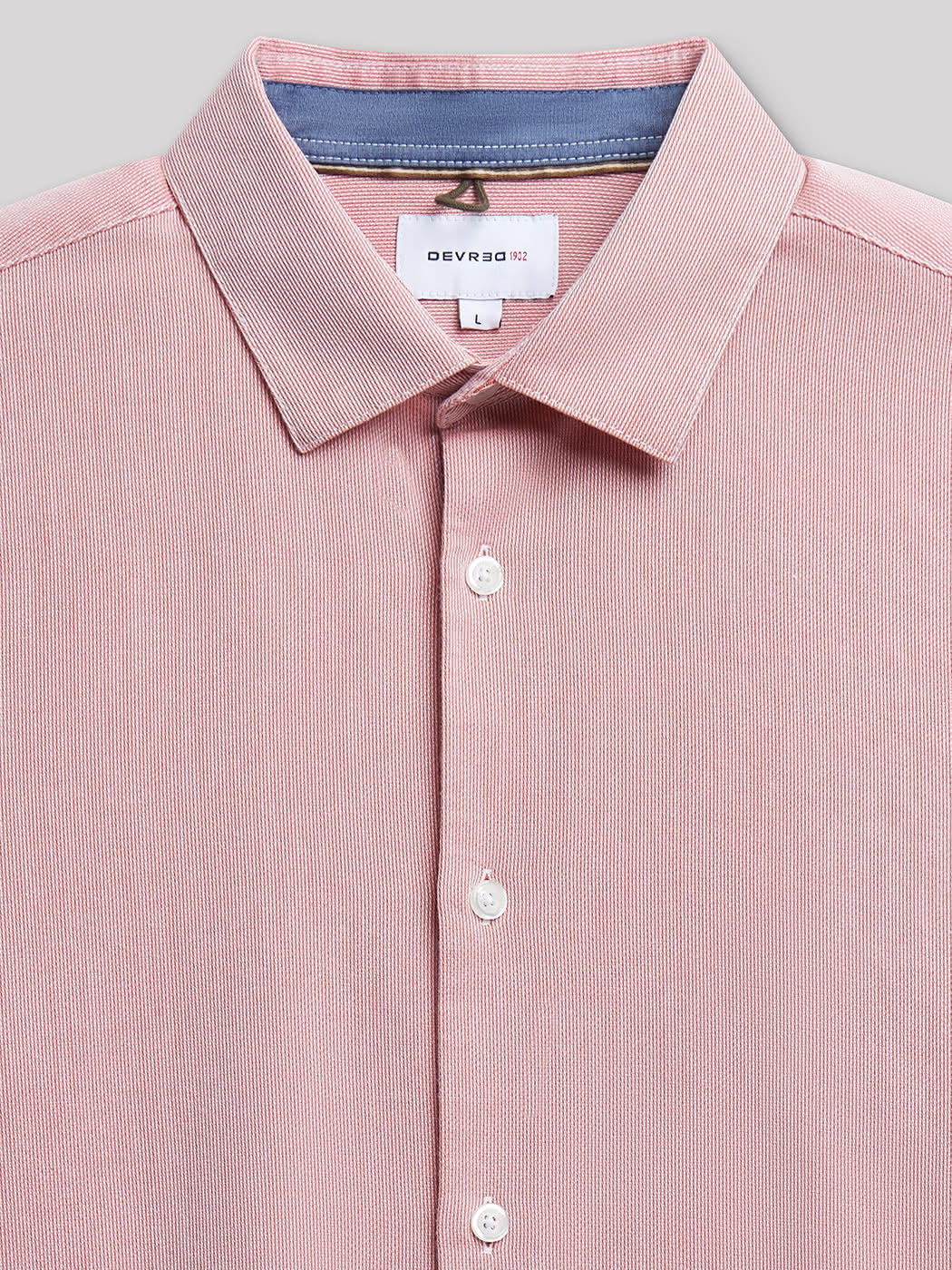 Chemise slim en oxford faux uni - DEVRED 1902