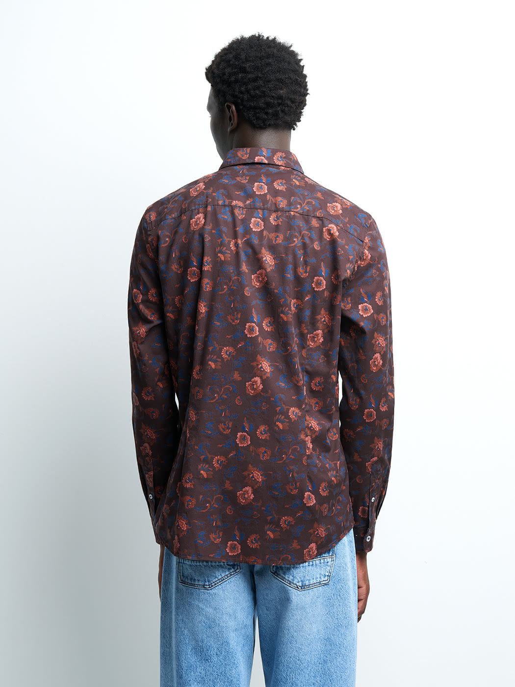 Chemise slim fleurie - DEVRED 1902