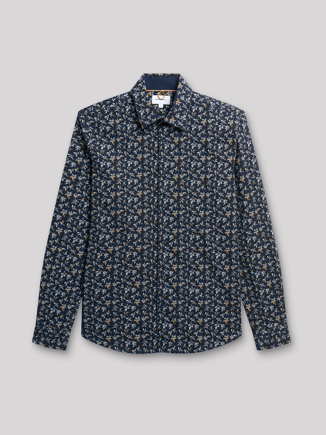 Chemise slim en popeline fleurie - DEVRED 1902