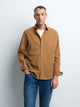 Chemise slim en velours unie - DEVRED 1902