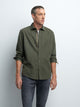 Chemise slim en velours unie - DEVRED 1902