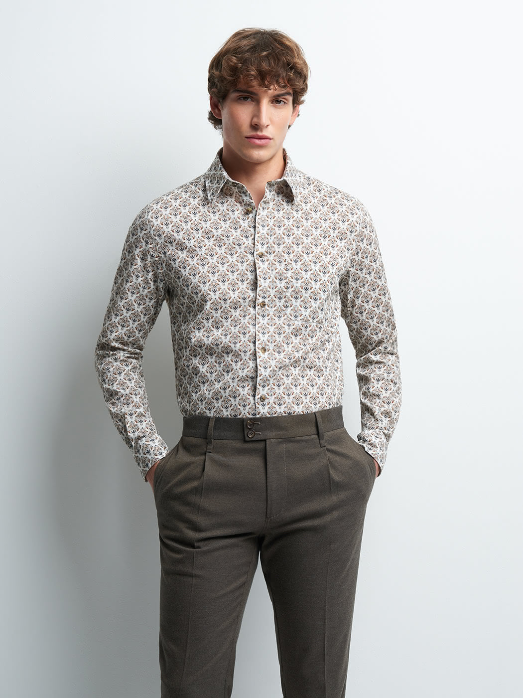 Chemise slim fantaisie - DEVRED 1902