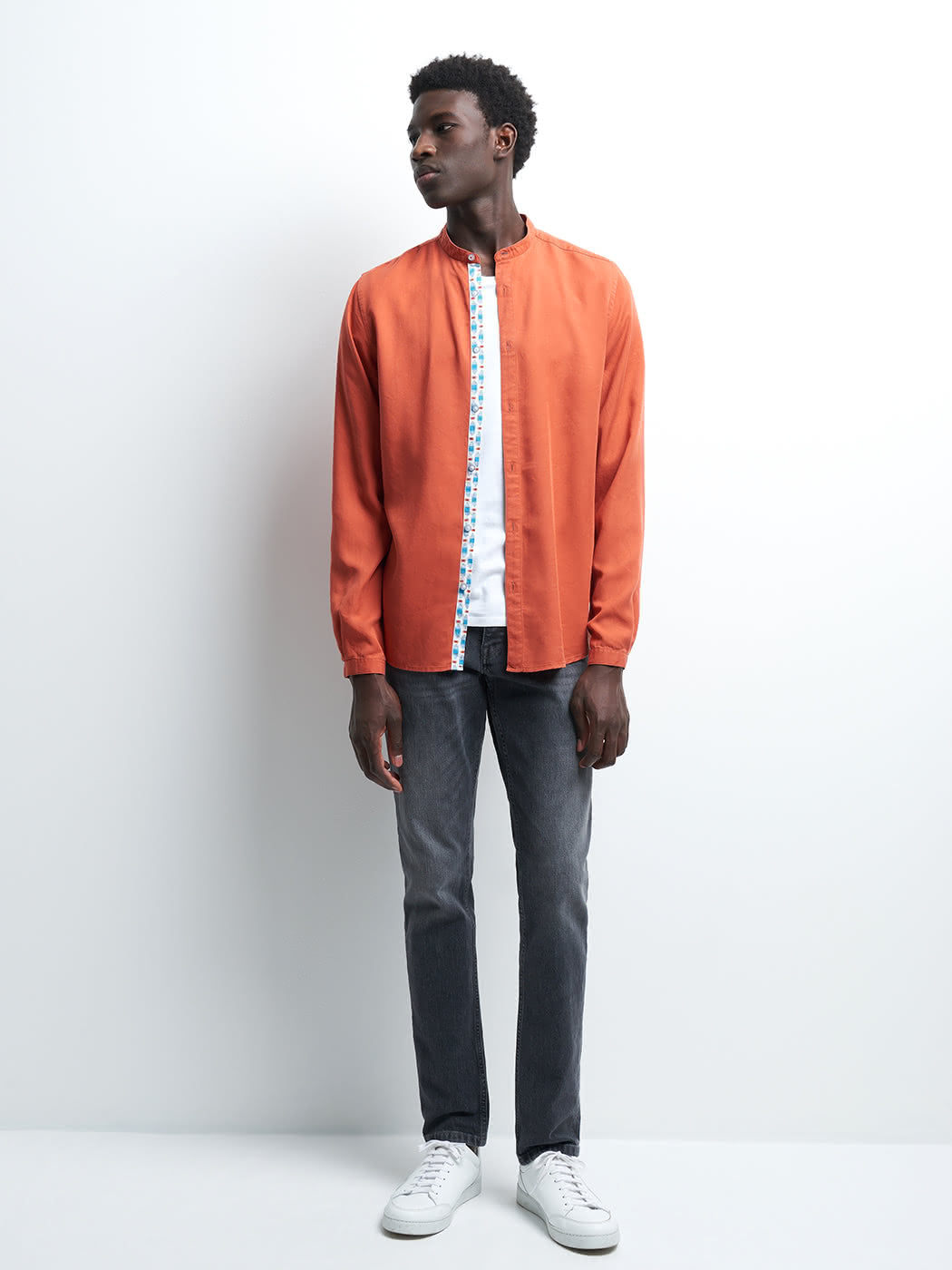 Chemise slim unie - DEVRED 1902