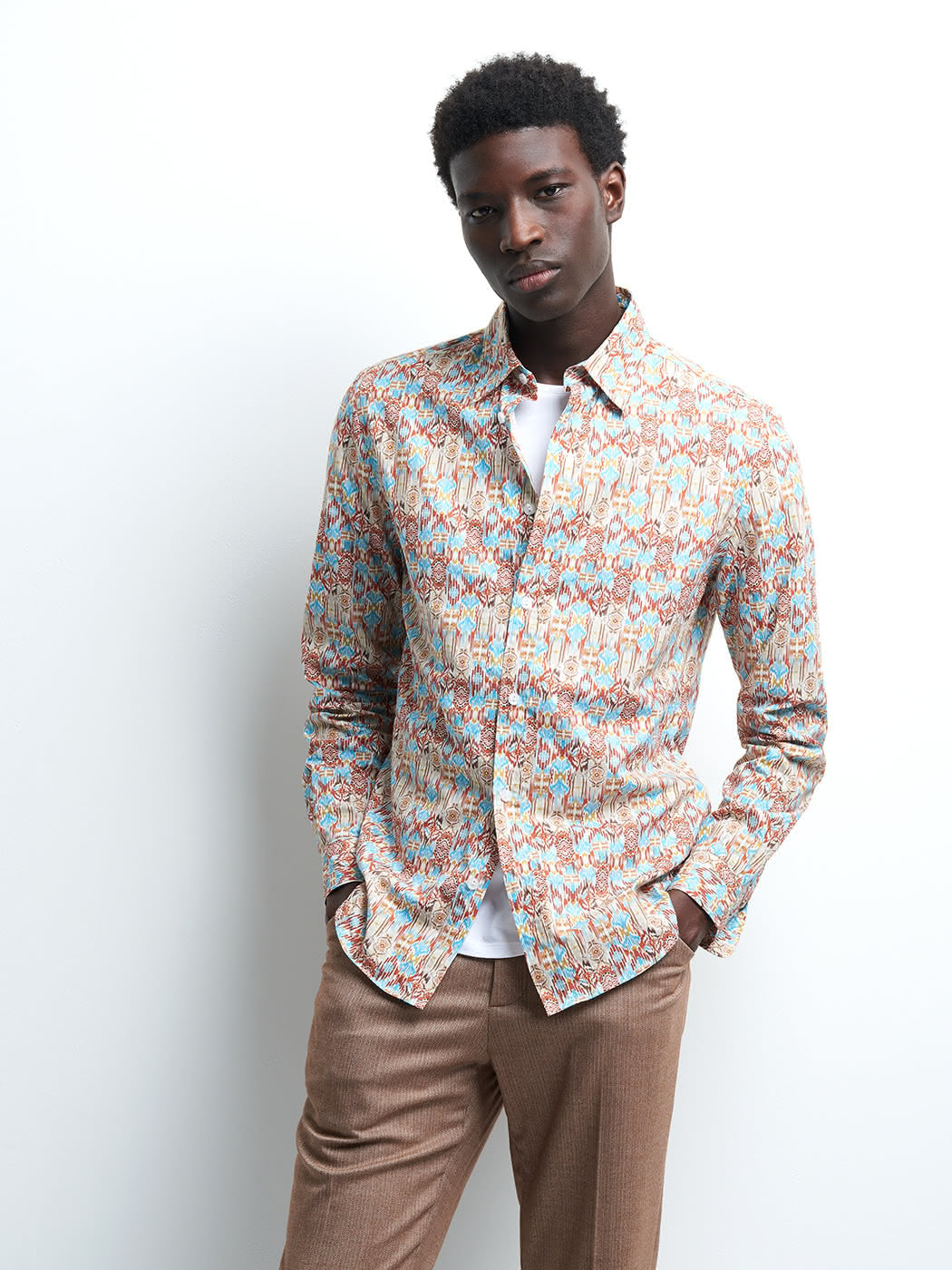 Chemise slim fantaisie - DEVRED 1902