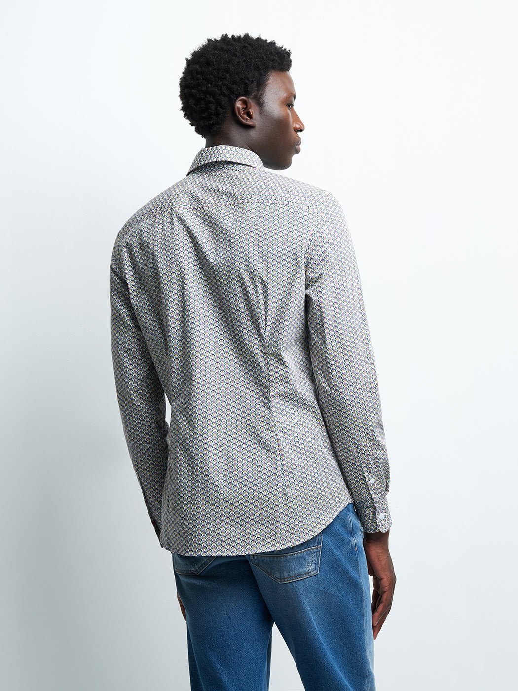 Chemise slim fleurie - DEVRED 1902