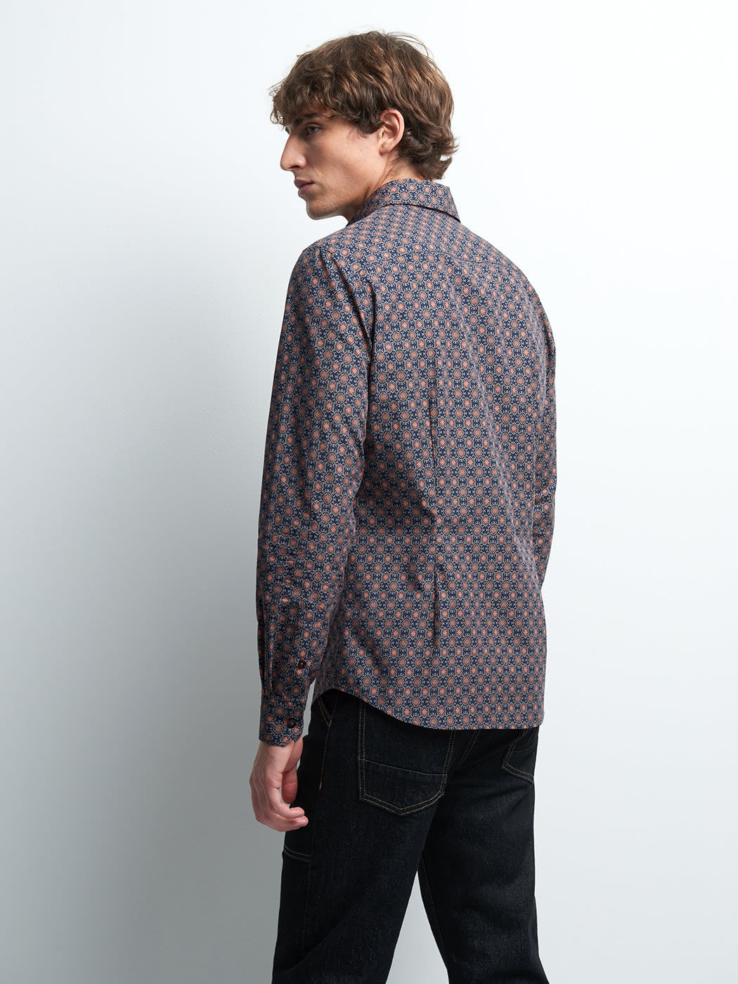 Chemise slim géométrique - DEVRED 1902