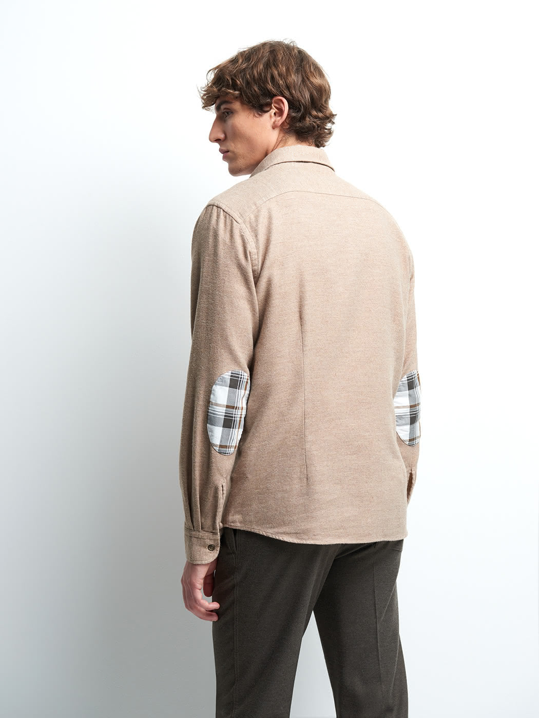 Chemise slim faux uni - DEVRED 1902
