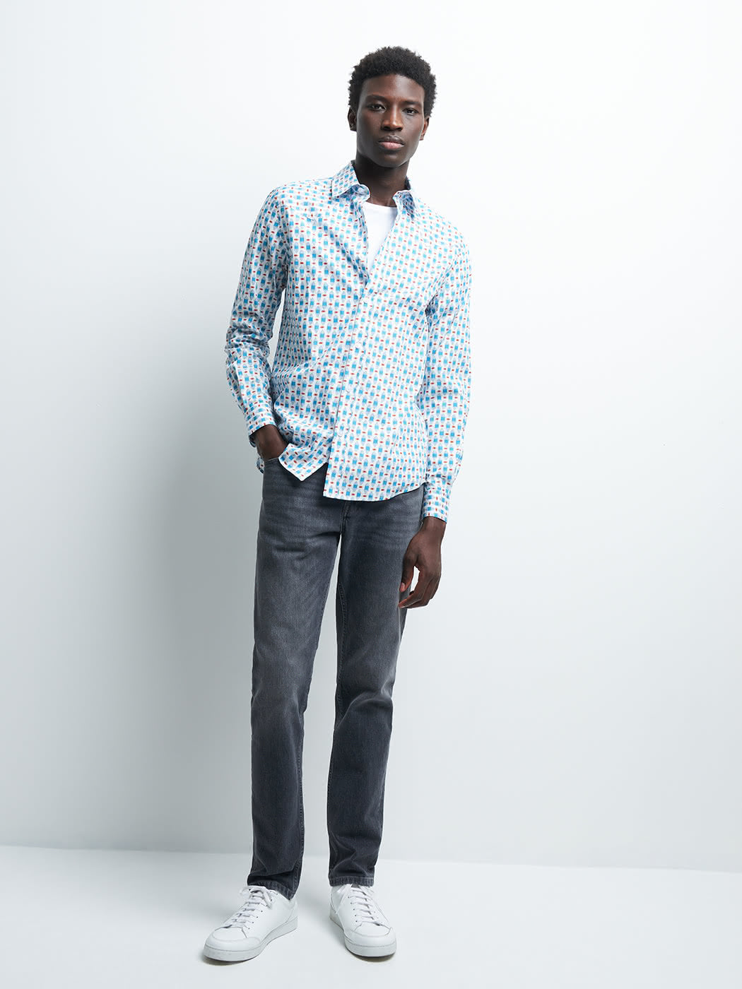Chemise slim fantaisie - DEVRED 1902