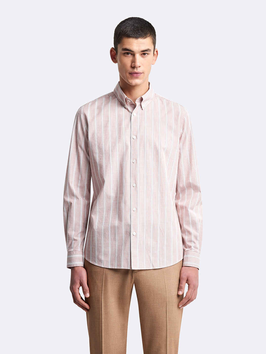 Chemise slim rayée - DEVRED 1902