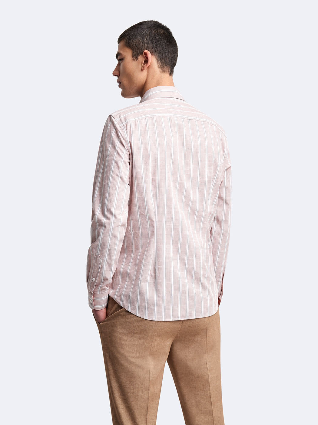 Chemise slim rayée - DEVRED 1902