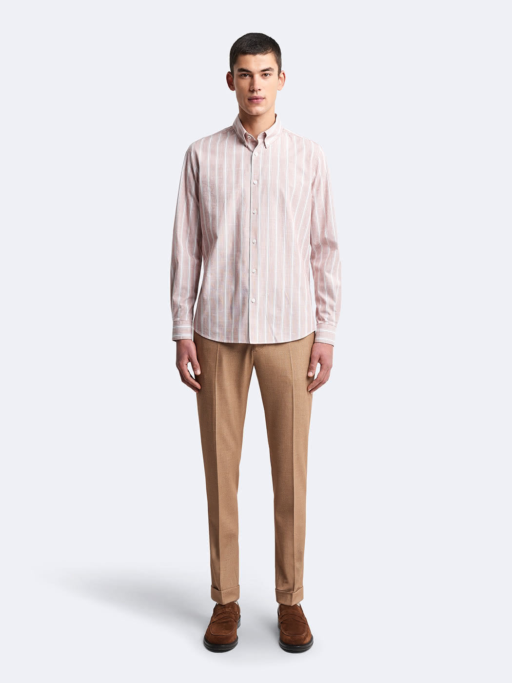Chemise slim rayée - DEVRED 1902