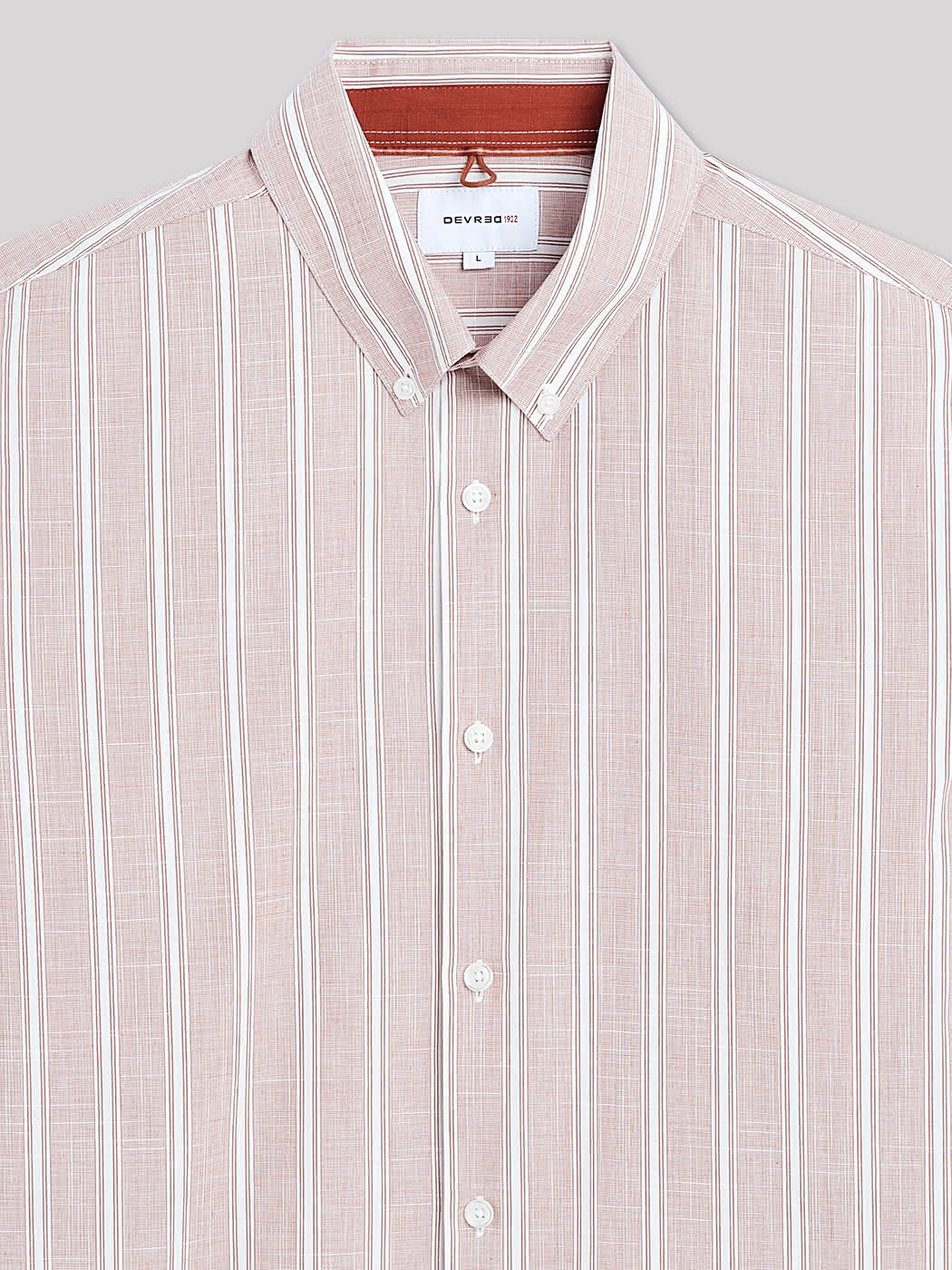 Chemise slim rayée - DEVRED 1902