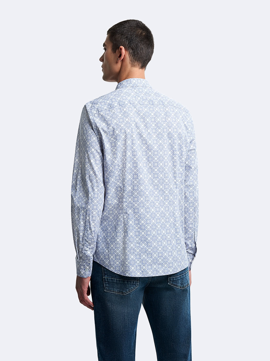Chemise slim géométrique - DEVRED 1902