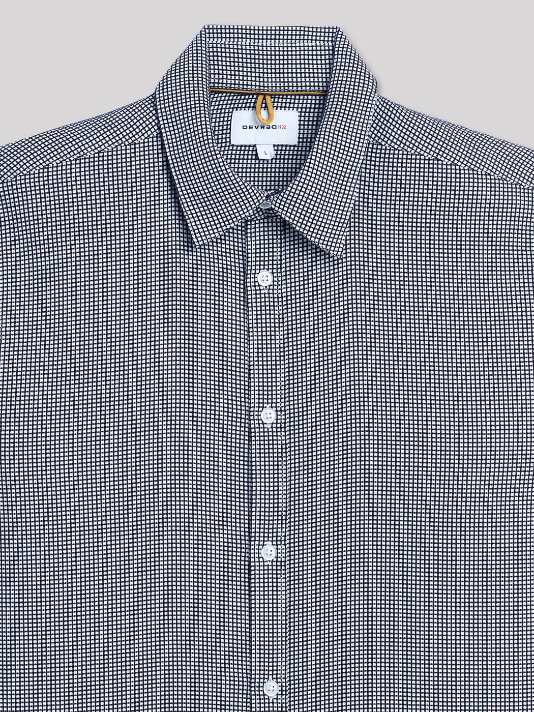 Chemise slim à carreaux - DEVRED 1902