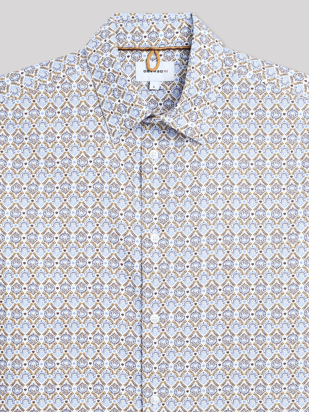 Chemise slim géométrique - DEVRED 1902