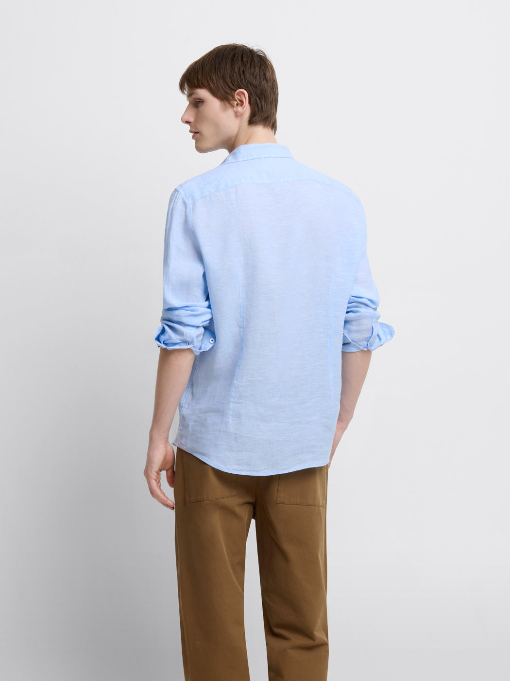 Chemise slim en lin - DEVRED 1902