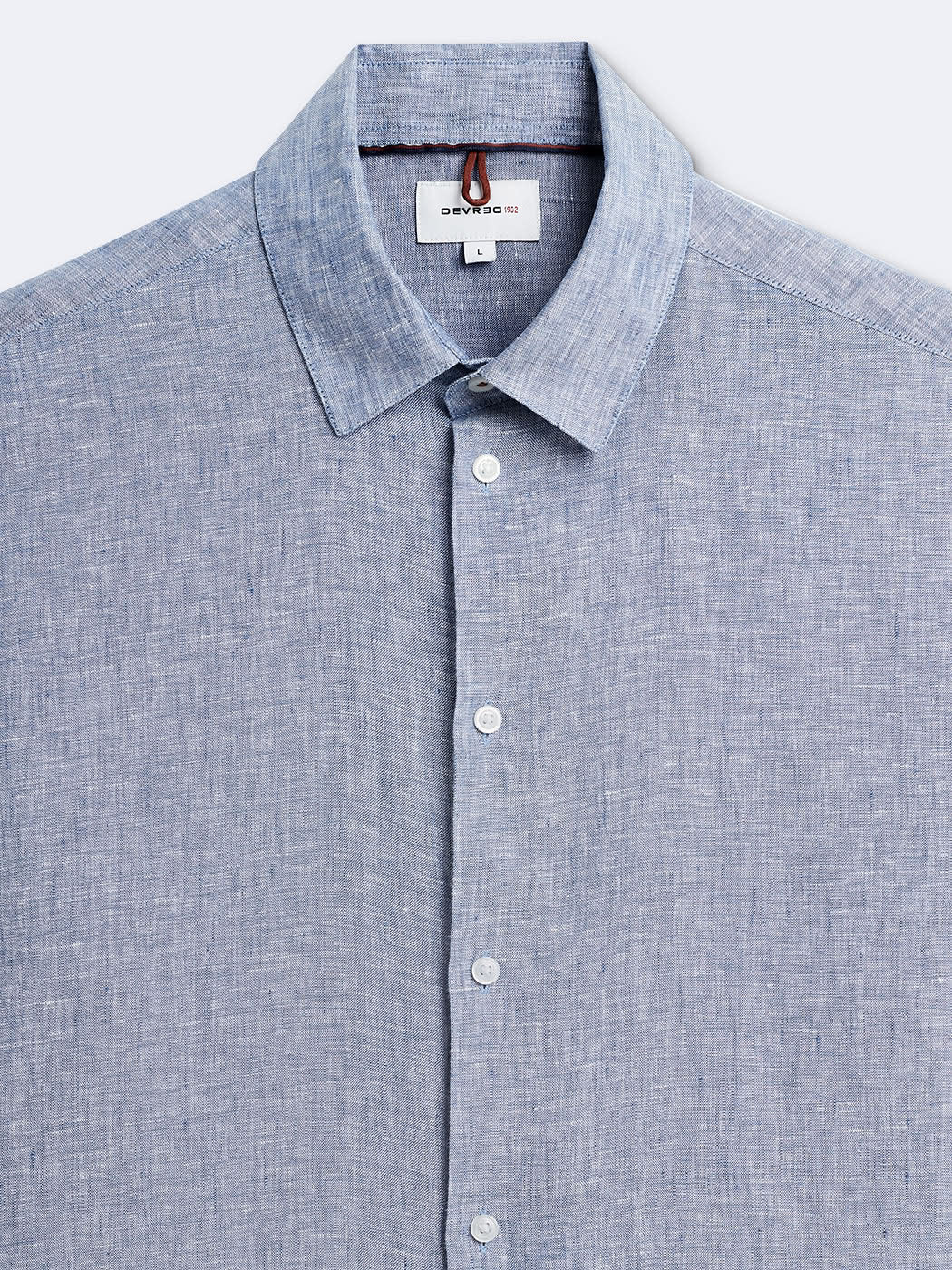 Chemise slim en lin - DEVRED 1902