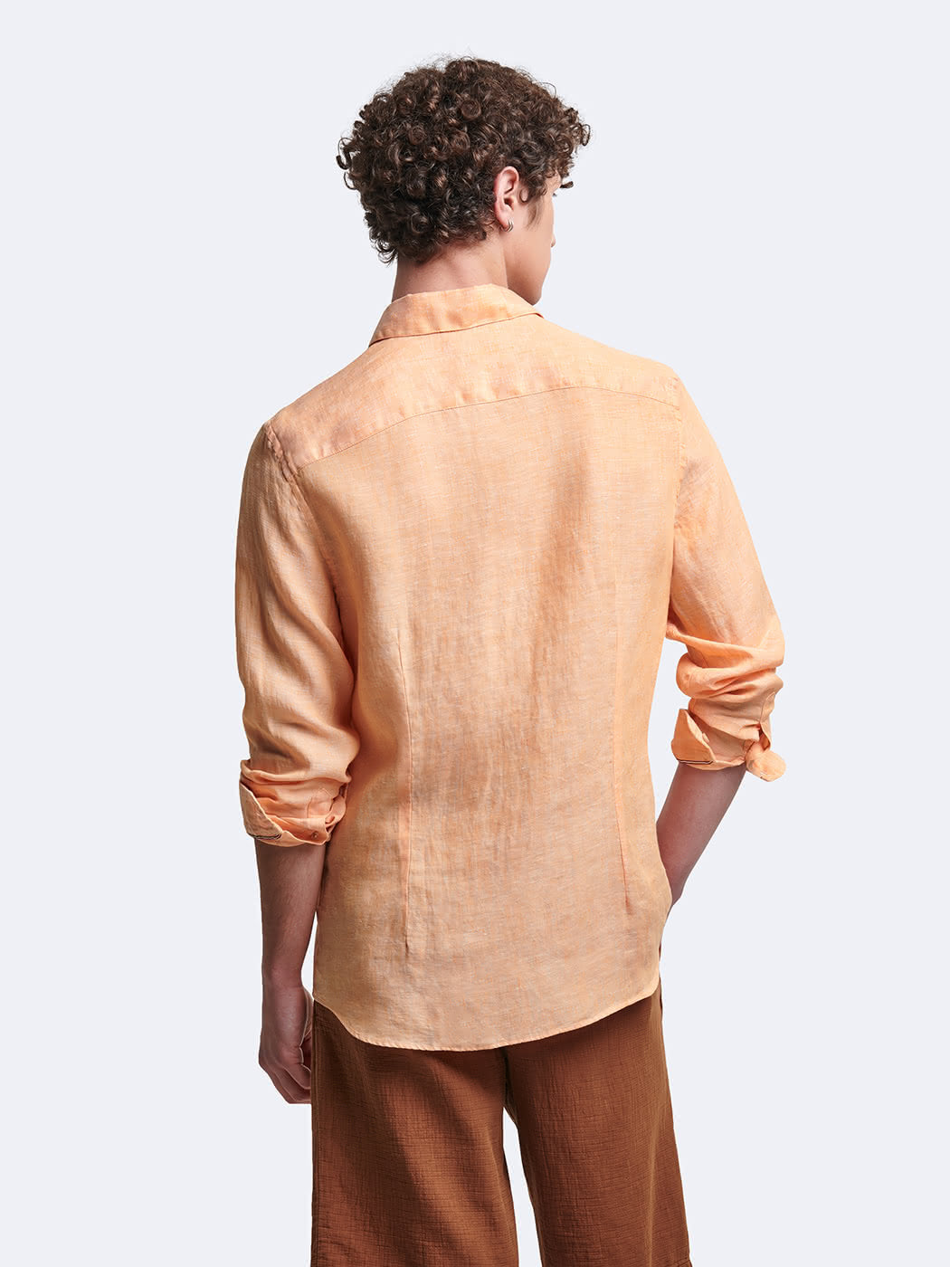 Chemise slim en lin - DEVRED 1902