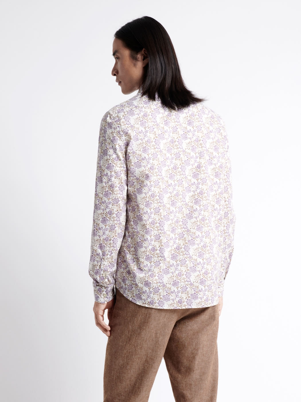 Chemise fleurie 100% coton bio - DEVRED 1902