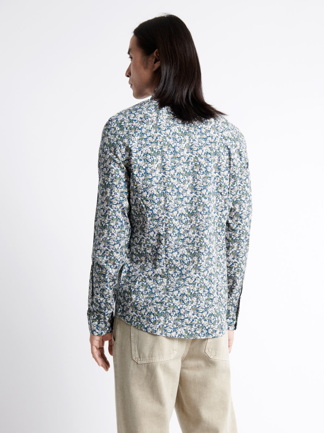 Chemise en coton mélangé fleurie - DEVRED 1902
