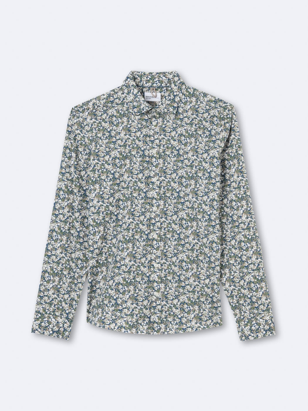 Chemise en coton mélangé fleurie - DEVRED 1902