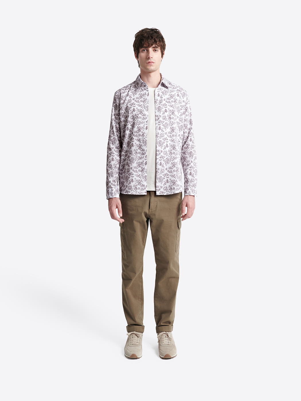 Chemise fleurie 100% coton - DEVRED 1902