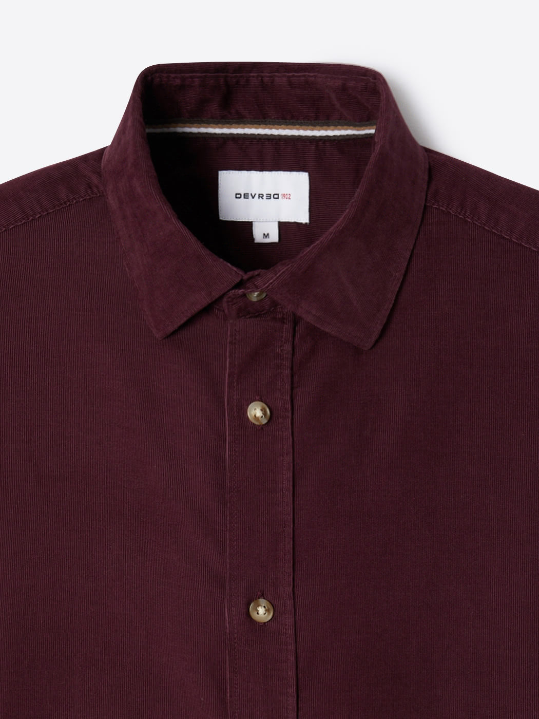 Chemise en velours 100% coton - DEVRED 1902