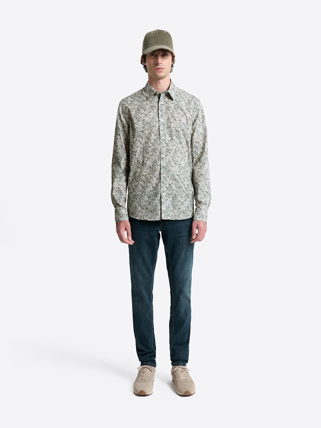 Chemise fleurie en coton - DEVRED 1902