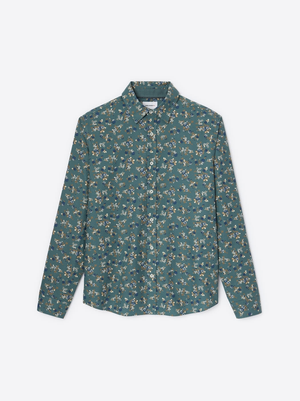 Chemise slim fleurie en coton - DEVRED 1902