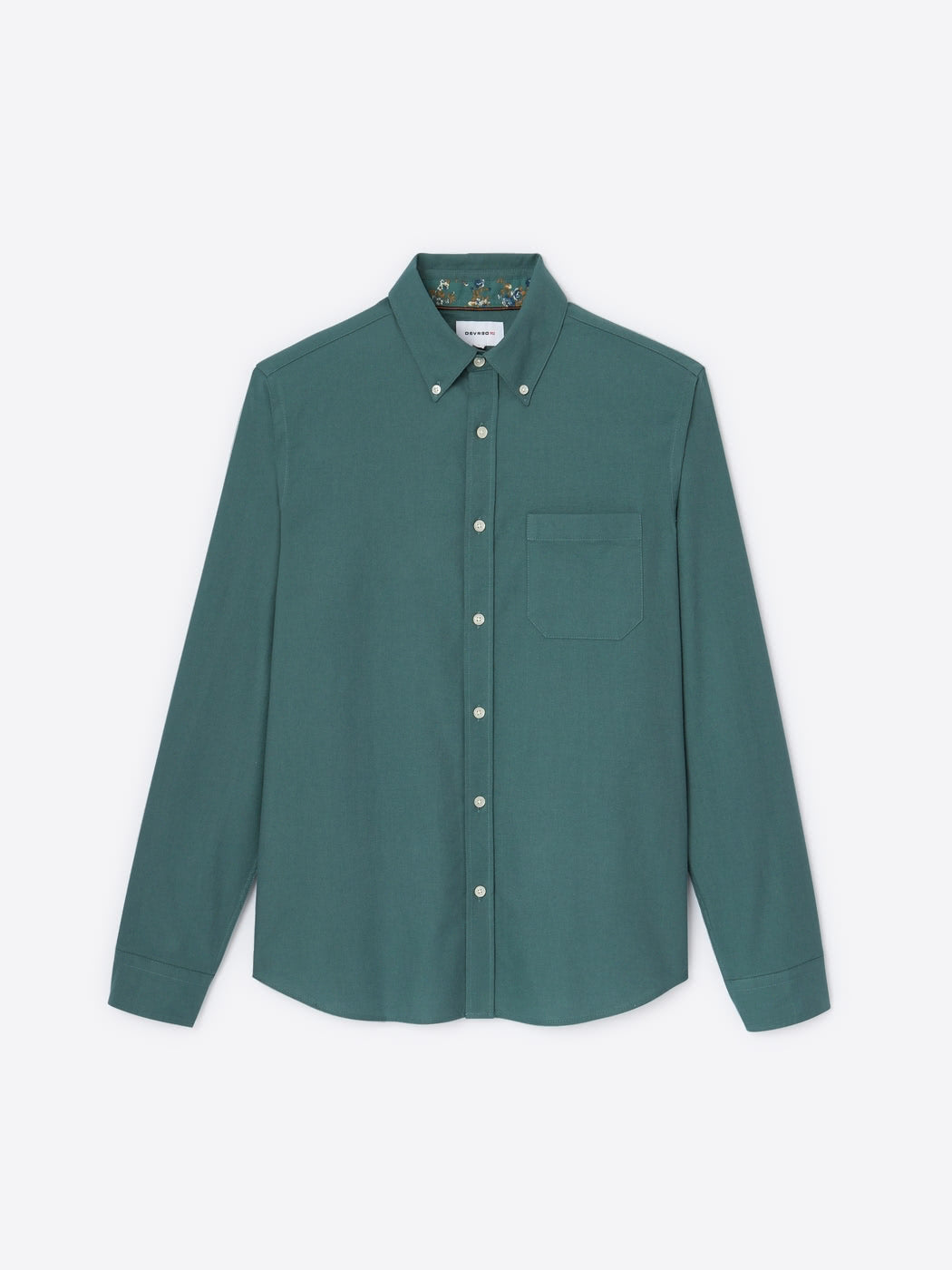 Chemise slim en coton esprit flanelle - DEVRED 1902