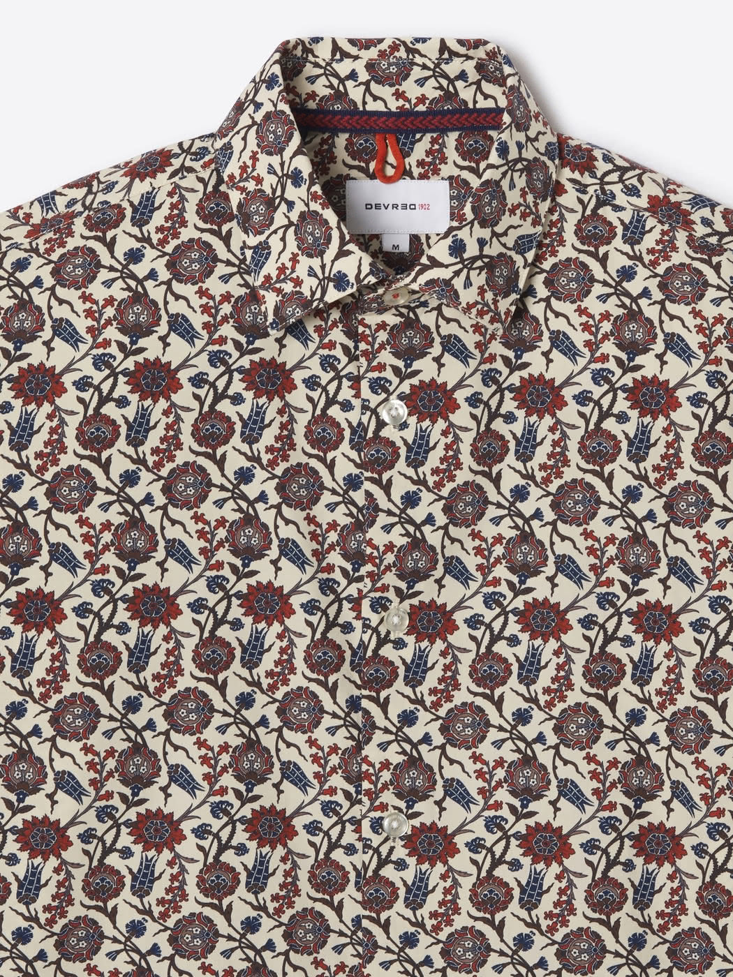 Chemise slim fleurie - DEVRED 1902
