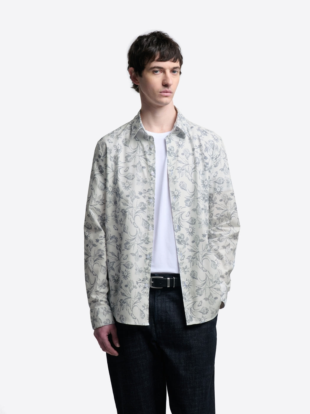 Chemise slim fleurie - DEVRED 1902