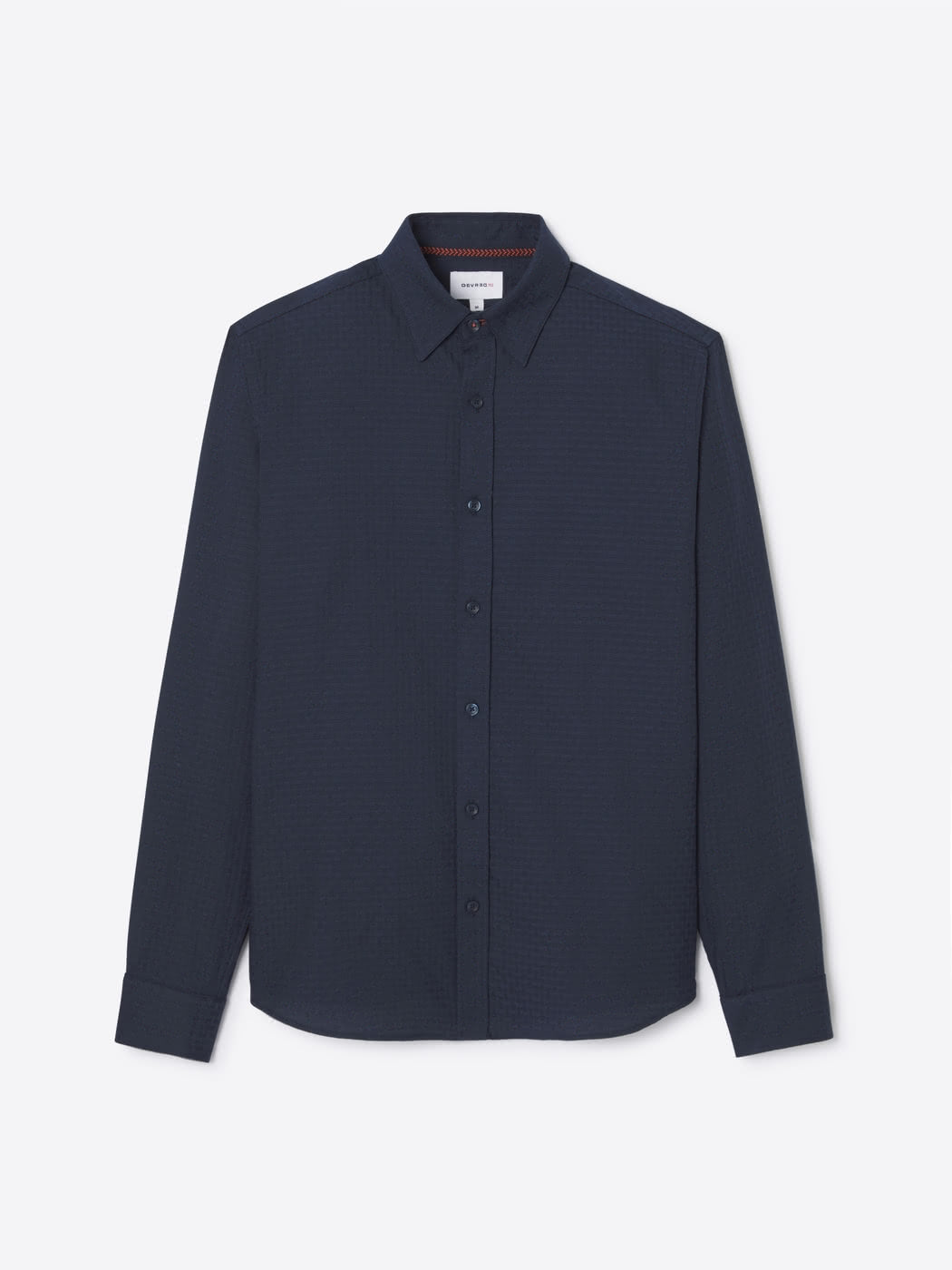 Chemise slim en seersucker - DEVRED 1902