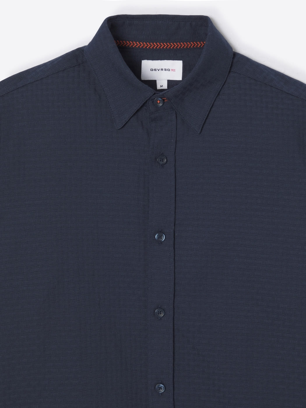 Chemise slim en seersucker - DEVRED 1902