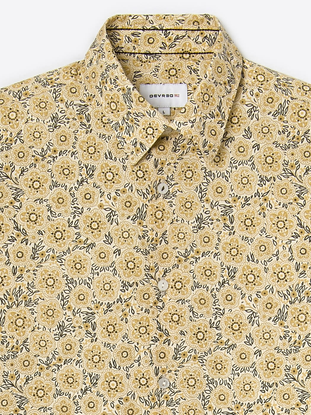 Chemise fleurie en coton - DEVRED 1902