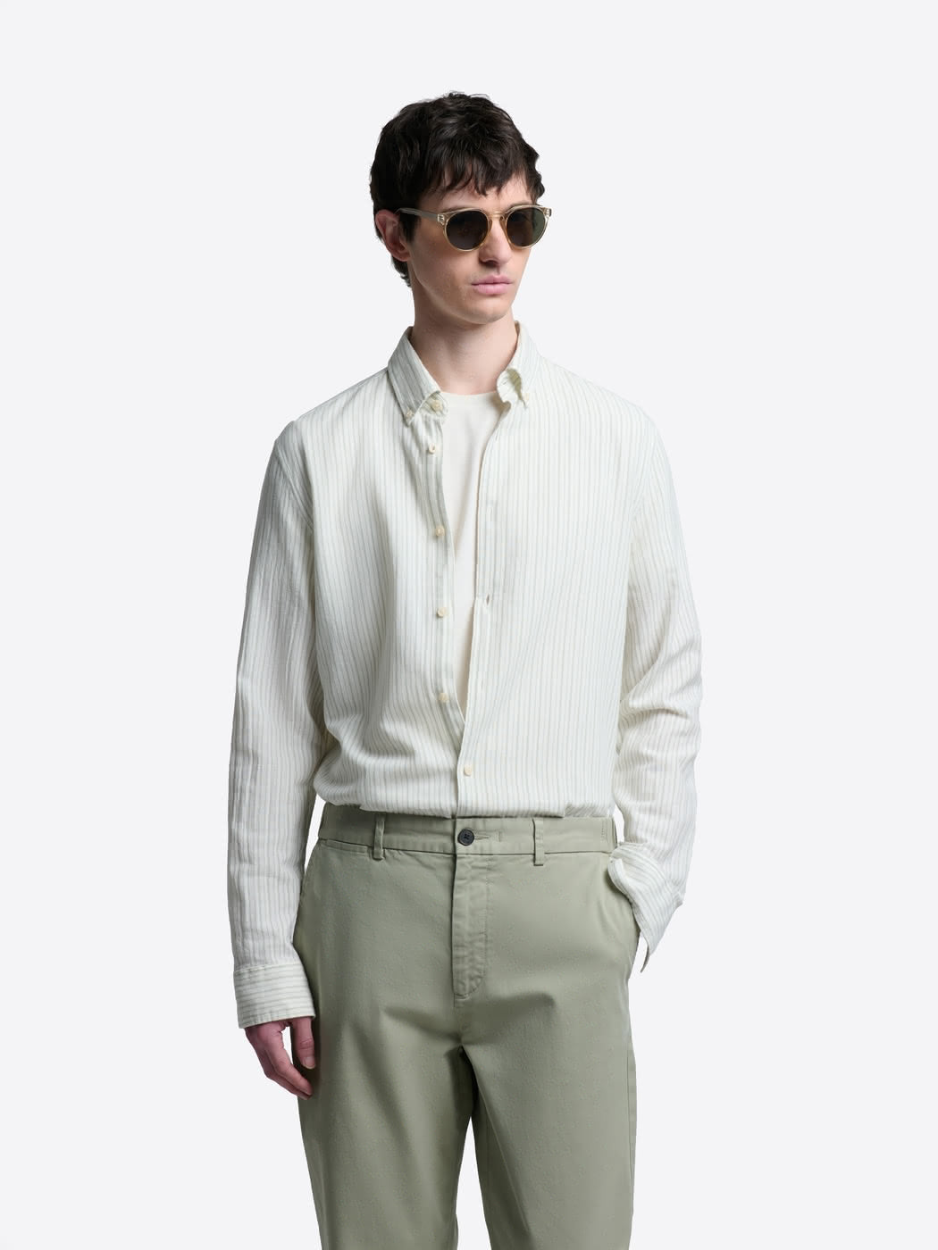 Chemise slim rayée - DEVRED 1902