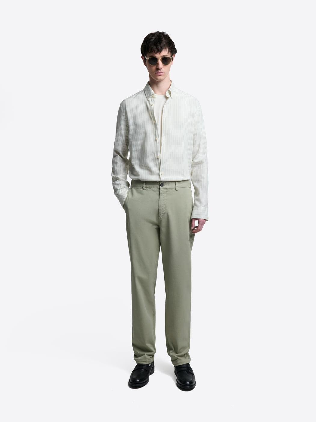 Chemise slim rayée - DEVRED 1902