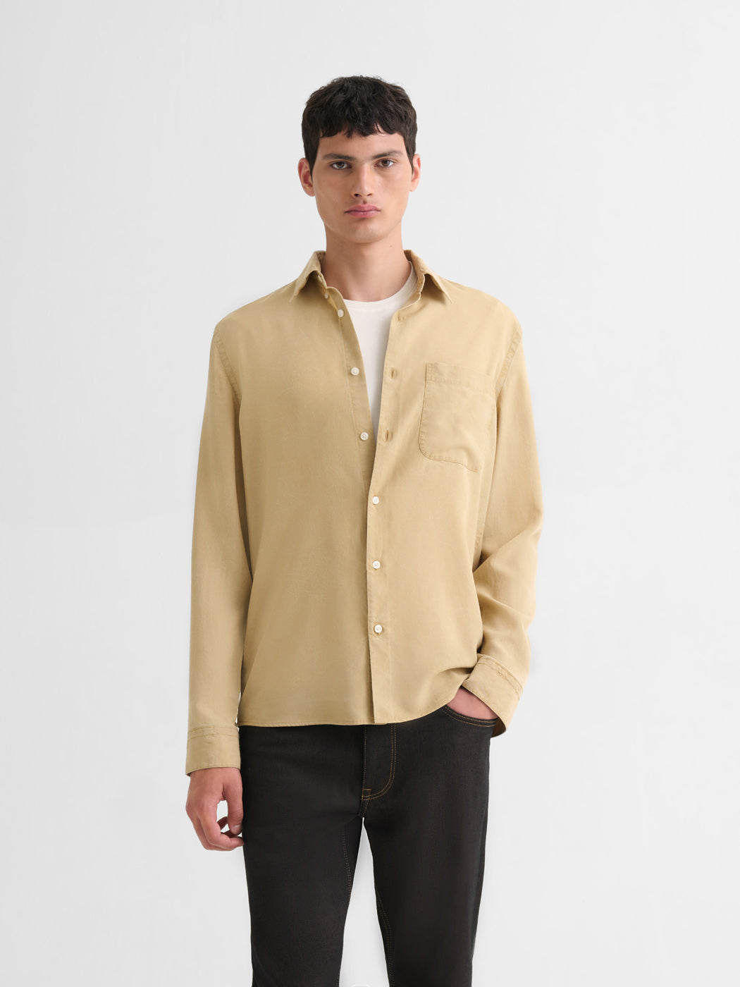 Chemise slim en lyocell - DEVRED 1902