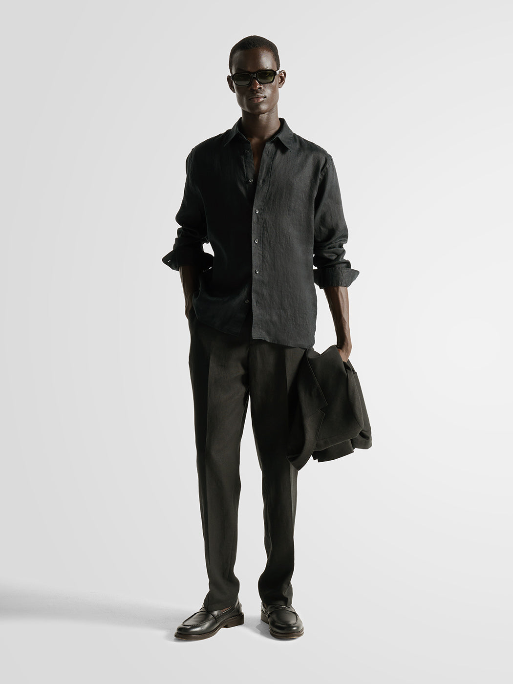 Chemise regular en lin - L'atelier - DEVRED 1902
