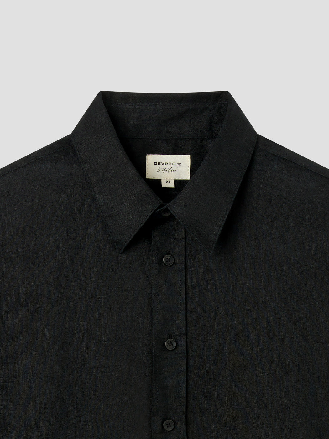 Chemise regular en lin - L'atelier - DEVRED 1902