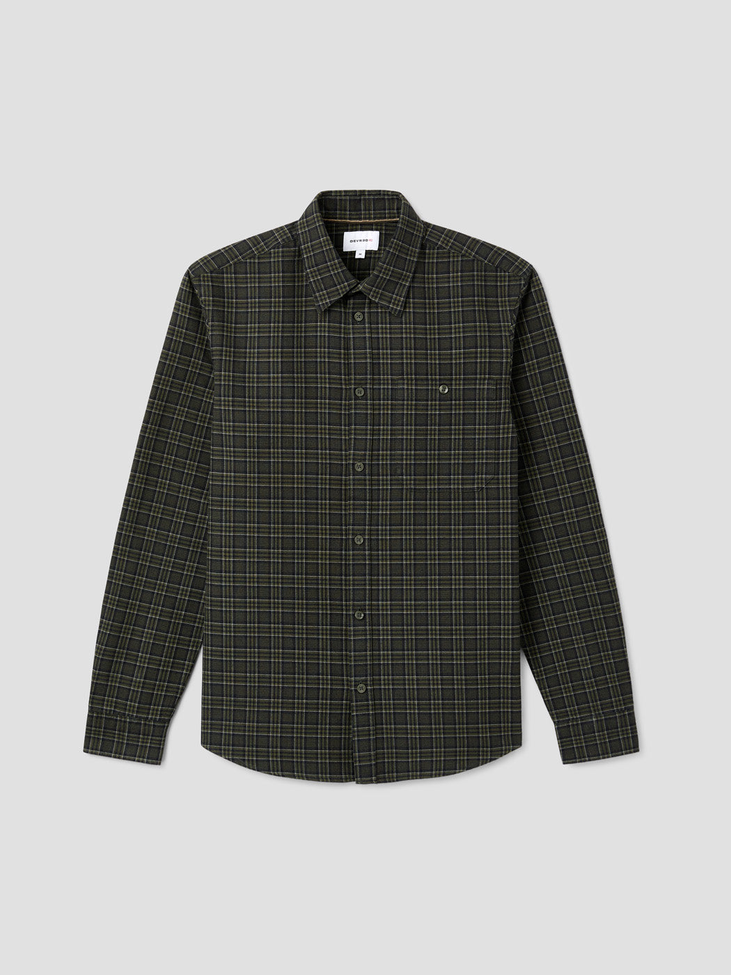 Chemise slim en coton à carreaux - DEVRED 1902