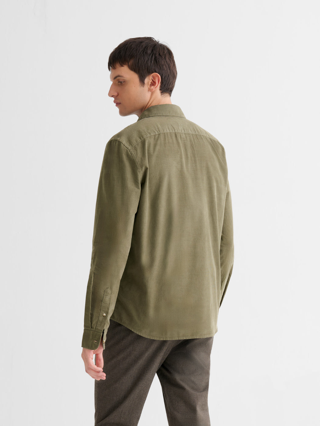 Chemise slim en velours - DEVRED 1902