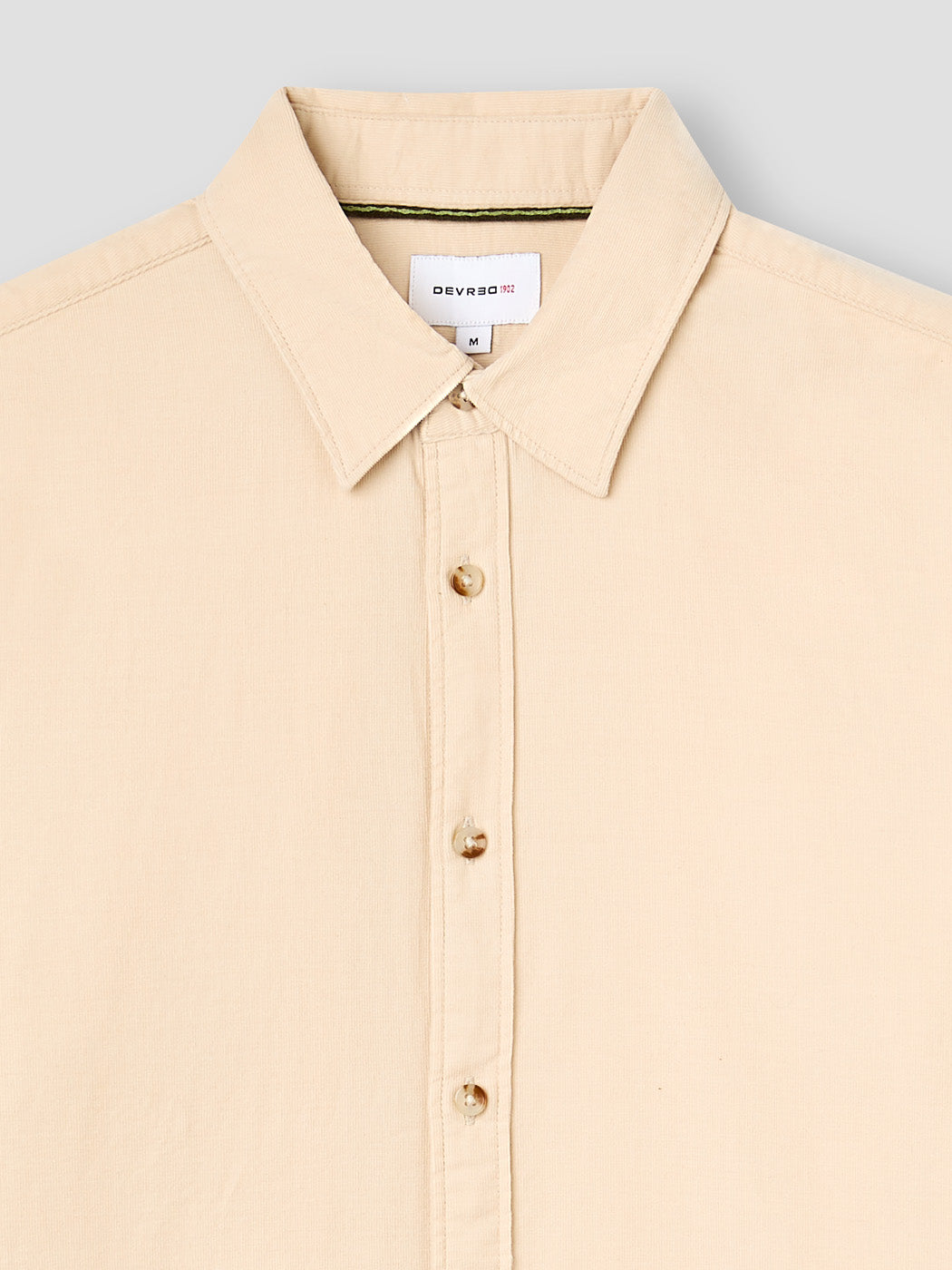 Chemise slim en velours - DEVRED 1902