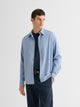 Chemise slim en velours - DEVRED 1902