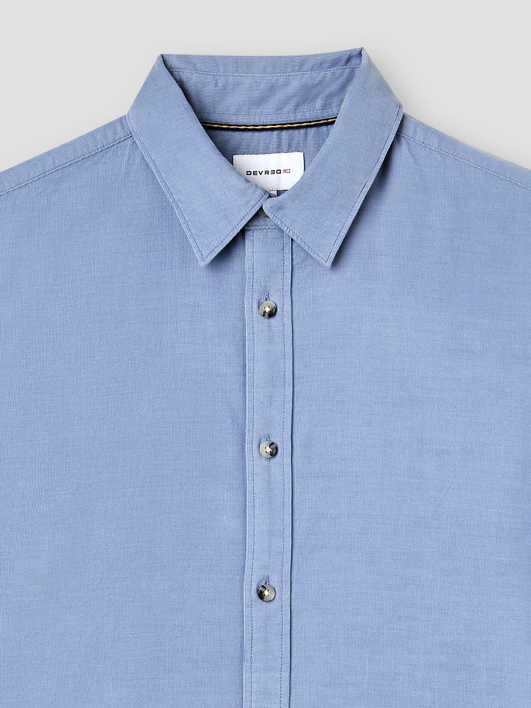 Chemise slim en velours - DEVRED 1902