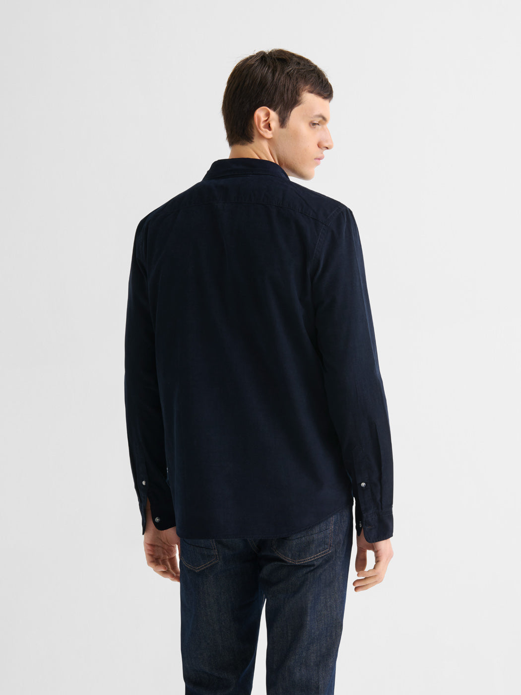 Chemise slim en velours - DEVRED 1902