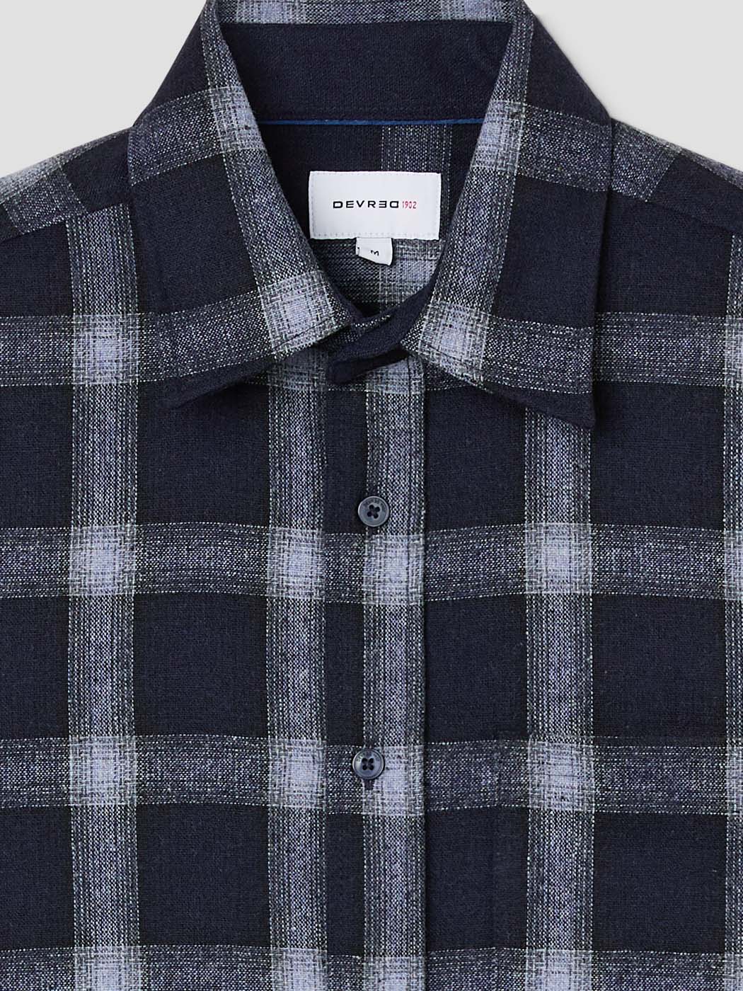 Chemise slim à carreaux - DEVRED 1902