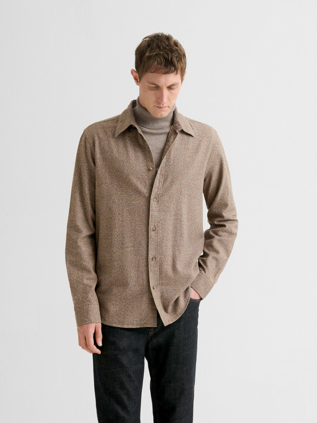 Chemise regular en coton chiné - DEVRED 1902